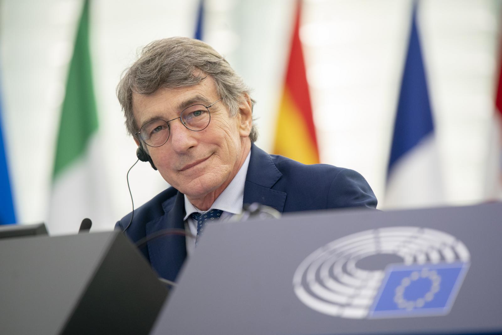 Passing away of EP President Sassoli