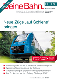 Neue Züge „auf Schiene“ bringen - Getting new trains „on track“