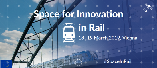 Space for innovation in rail - confrerence logo