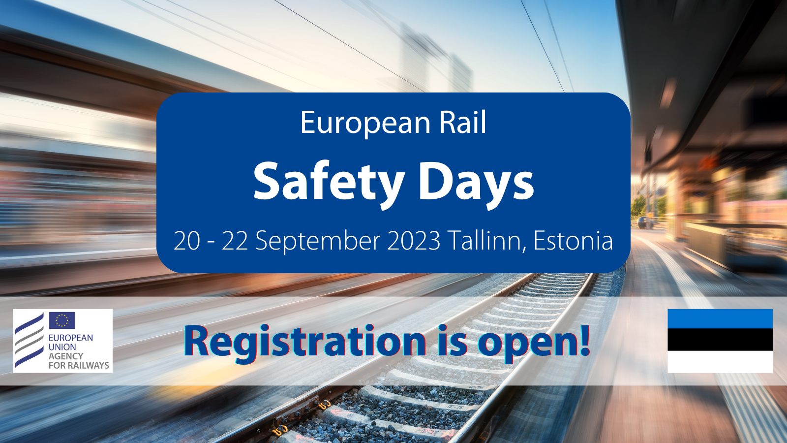 European Rail Safety Days 2023 | European Union Agency for Railways