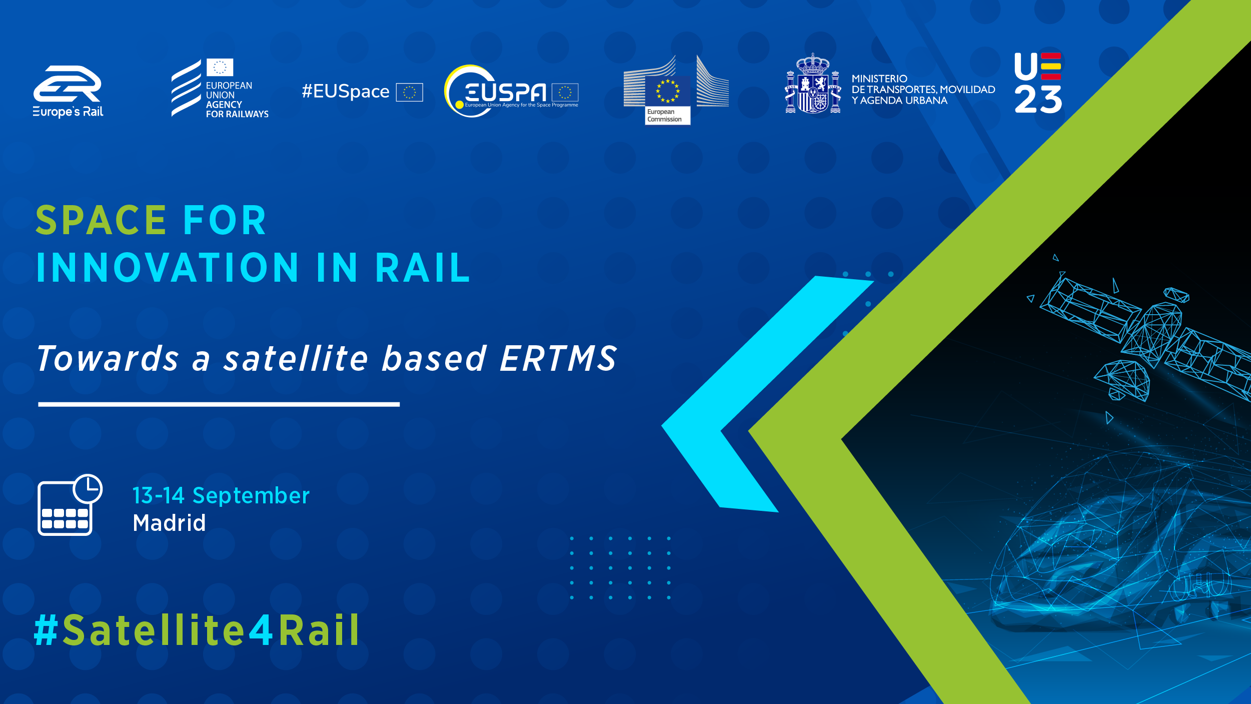 Satellite4Rail Visual Spanish Presidency