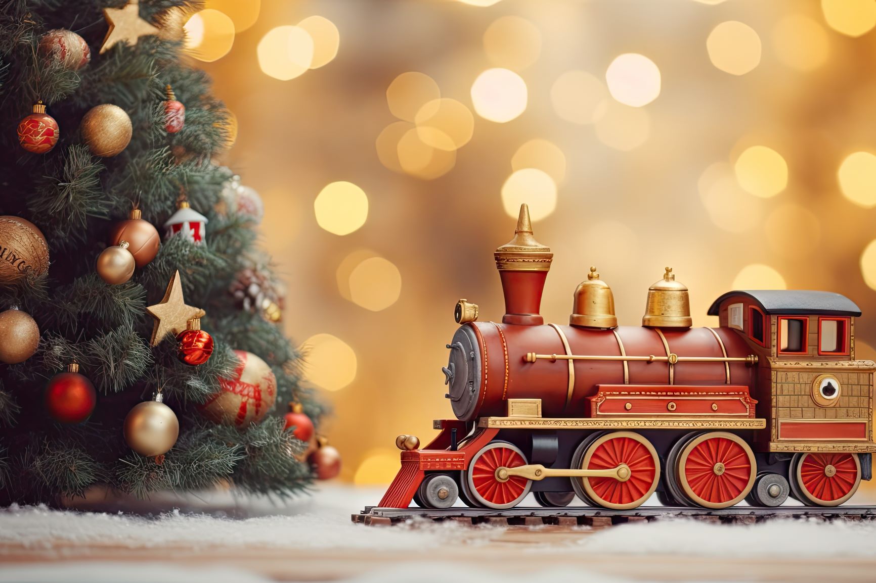 Christmas train featured