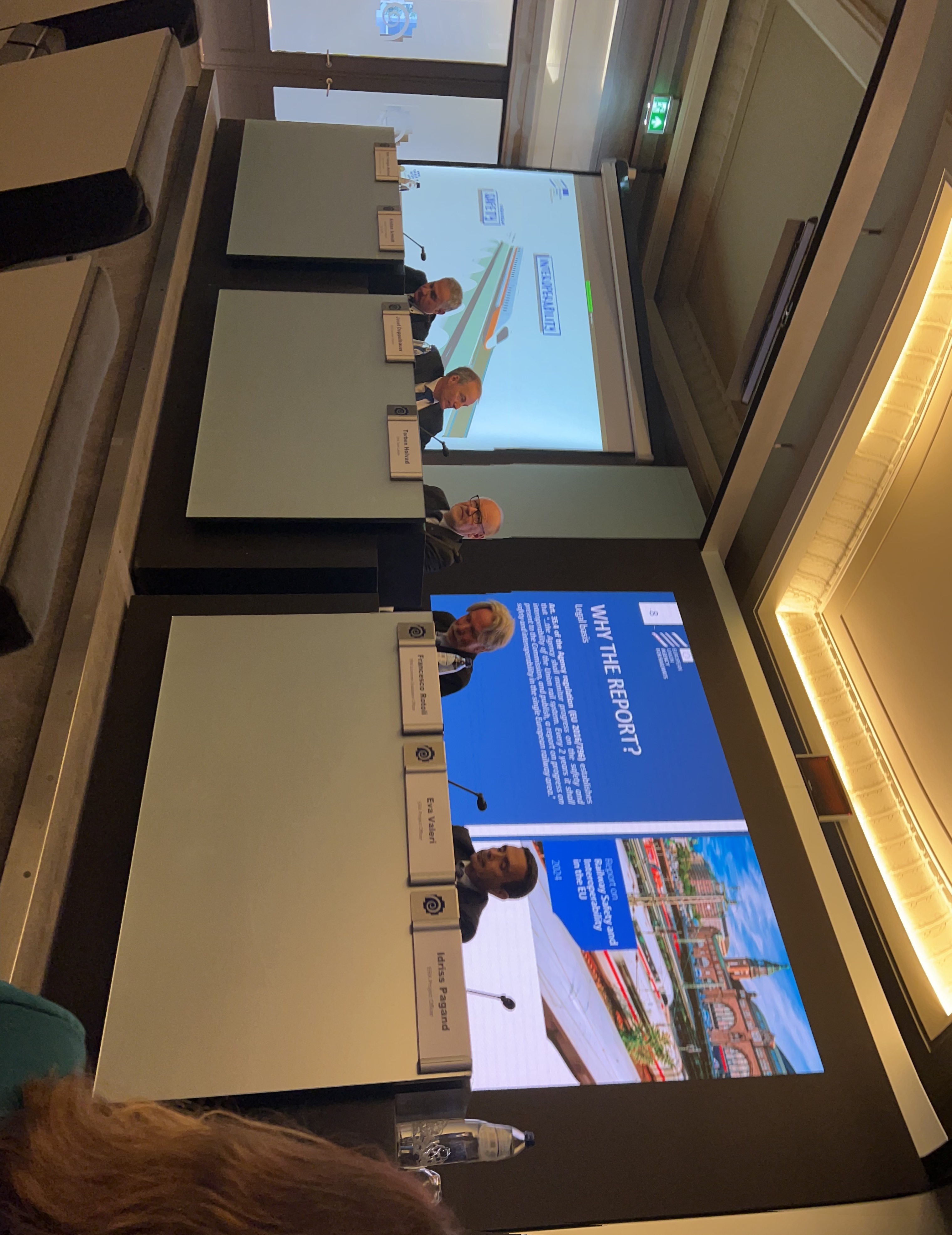 ERA Launched in Brussels the 2024 Report on Railway Safety and Interoperability in the EU and the 2024 Rail Environmental Report