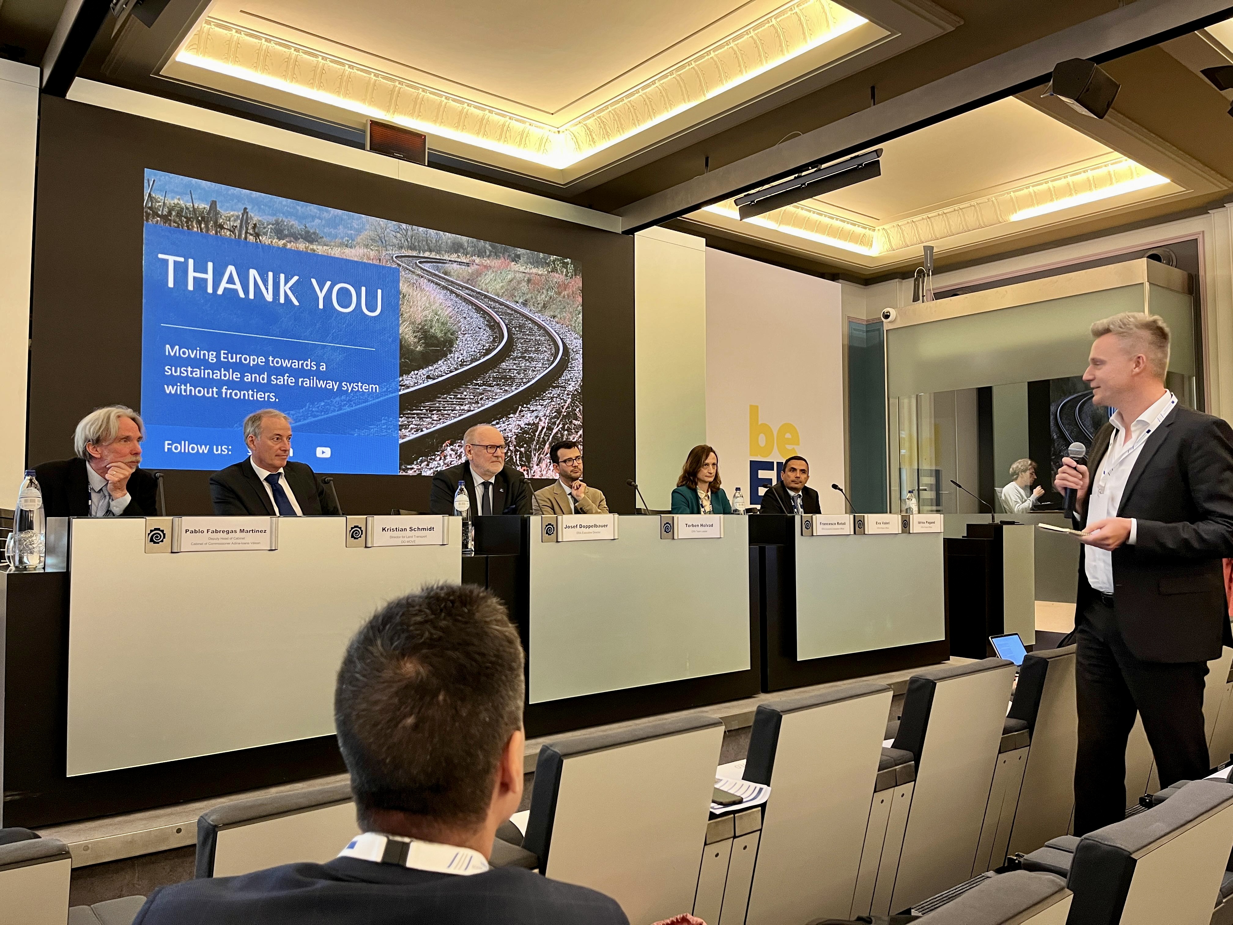 ERA Launched in Brussels the 2024 Report on Railway Safety and Interoperability in the EU and the 2024 Rail Environmental Report