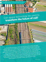 Can space technology be used to transform the future of rail?