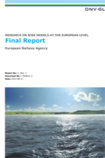 Final Report - Research on Risk Models at the European Level