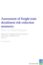 Study on freight train derailments