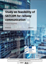 Study on feasibility of SATCOM for railway communication
