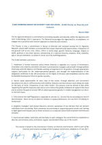 EUAN Diversity and Inclusion charter