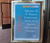 Workshop on the Fourth Railway Package – Jornada de difusión sobre el Cuarto Paquete Ferroviario