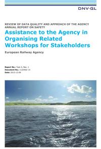 Assistance to the Agency in Organising Related Workshops for Stakeholders