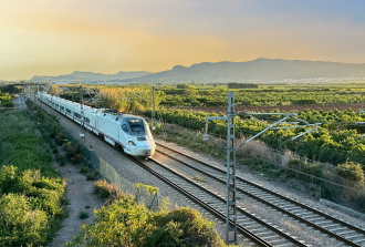High-speed train in Spain sm