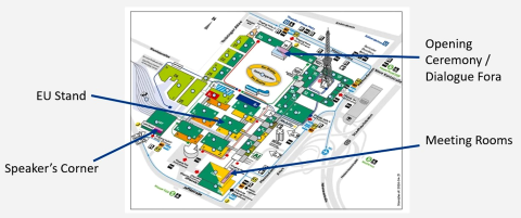 InnoTrans 2026 - Map © European Union Agency for Railways