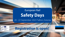 European Rail Safety Days 2023 Visual Registration Open