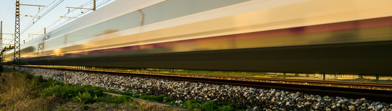 high-speed train carousel